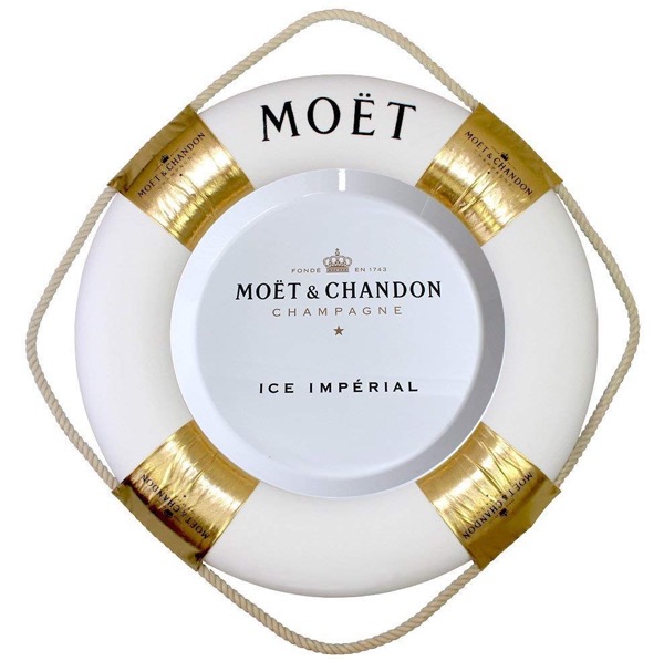 Moët & Chandon Ice Imperial Servier-Tablett – Rund, Ø 51 Cm, Elegant, Für Champagner & Desserts